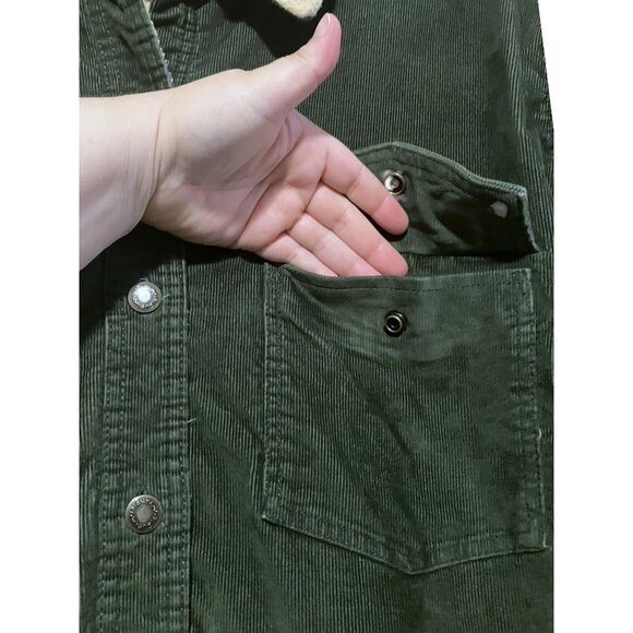 Wrangler Corduroy Jacket 2X Sherpa Lined Western Ranch Chore Barn Utility - Picture 3 of 10
